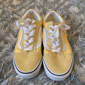 Yellow Old Skool Vans